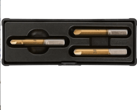 Набор экстракторов Профи, быстрорежущая НSS сталь 3 шт.(уп)