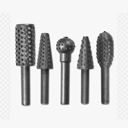 Шарошки стальные по дереву, 5 шт (уп)