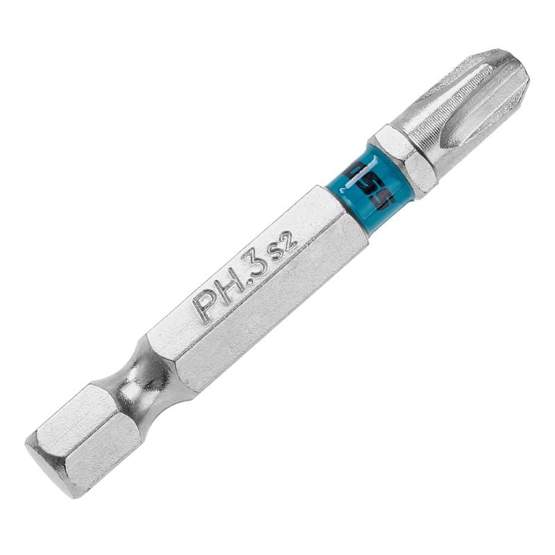 Бита PH3х50мм, сталь S2, шестигр., 10 шт. Gross / шт