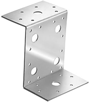 Крепежный уголок Z- образный 45х90х65 ОЦ (шт)