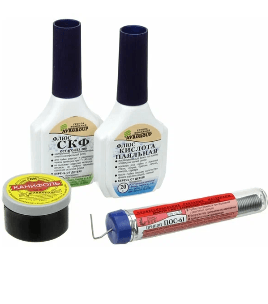 Набор для пайки Профи 1в пакете