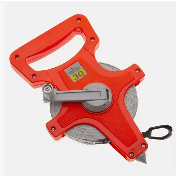 Рулетка геодезическая в открытом корпусе  30 м, ЧЕГЛОК (24) (10418010/101024/5059287, КИТАЙ)