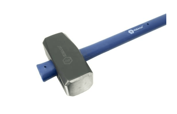 Кувалда, 4000 г, фиберглассовой рукояткой,обратного типа//Кобальт