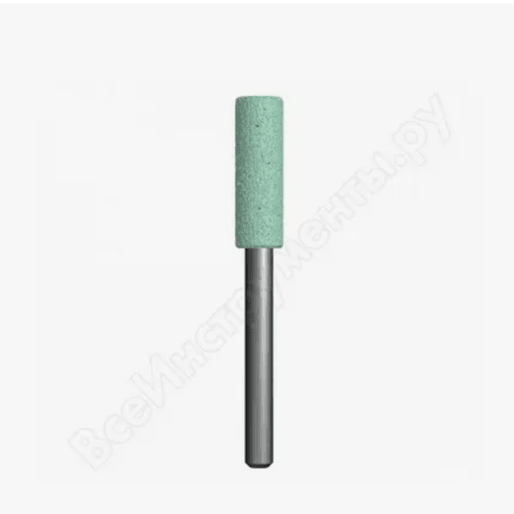 Шарошка абразивная,карбид кремниевая, цилиндрическая  10х32мм, пос.6мм, Практика (КИТАЙ)