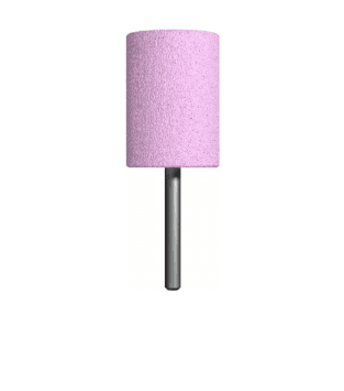 Шарошка абразивная,оксид алюминия, цилиндрическая  35х50мм, пос.6мм, Практика  (КИТАЙ)