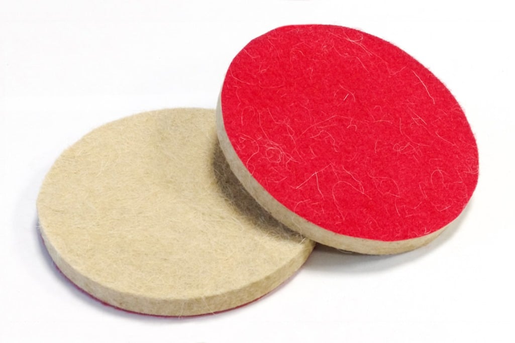 Круг полированный войлочный под "липучку" 125мм, S=20мм, TORGWIN (580191) (Китай)