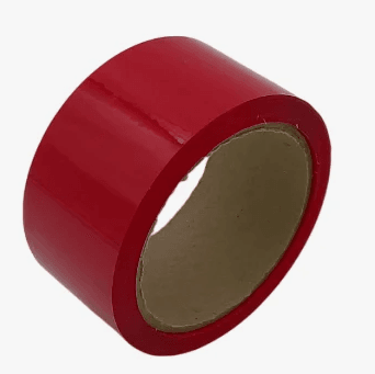 Клейкая лента 48мм красная Klebebander