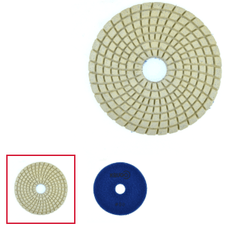 Алмазный гибкий шлиф. круг (черепашка), МОКРЫЙ 100 мм Р 100,KRUGO(PPW040050) (шт)