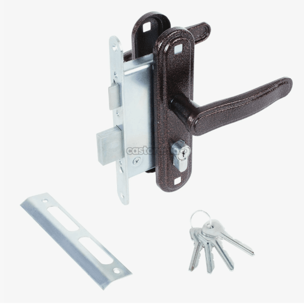 Зенит Замок врезной ЗВ4-3.04 медь (шт)