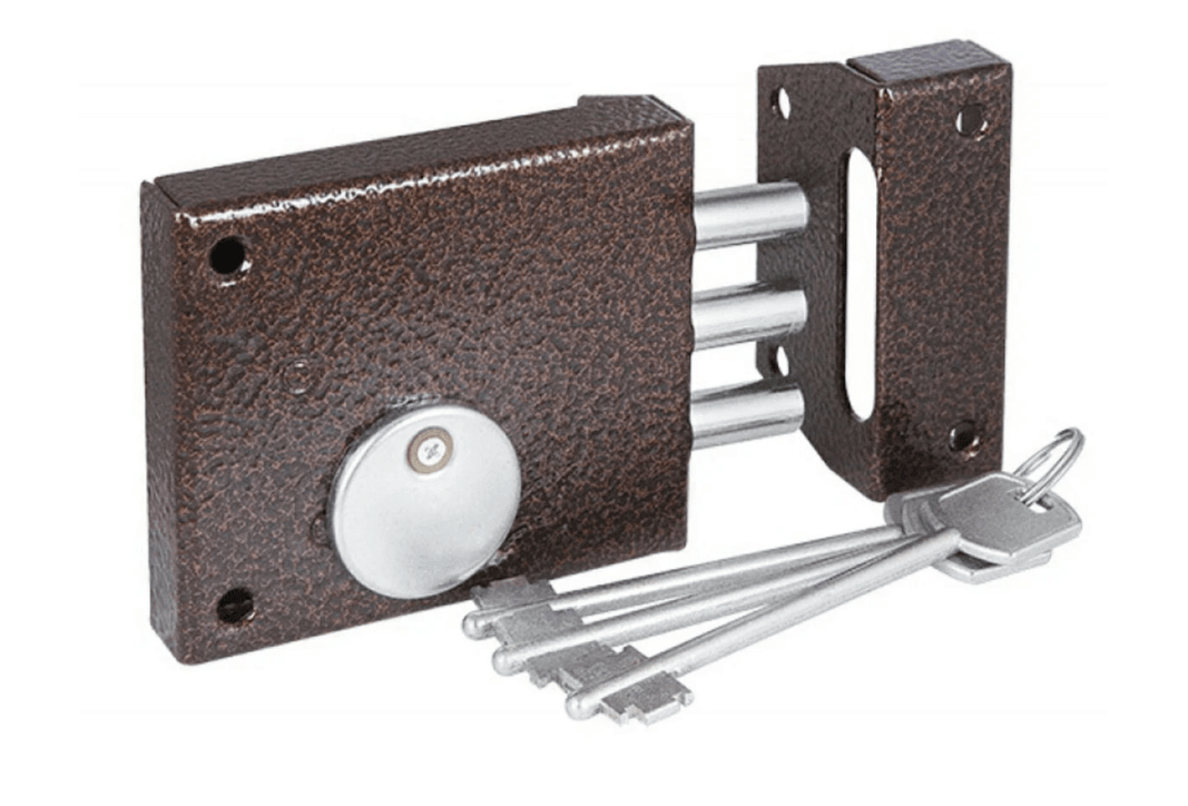 Зенит Замок накладной ЗН4-1 медь (шт)