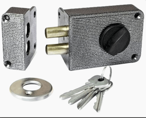 Зенит Замок накладной ЗН1-3 серебро (шт)