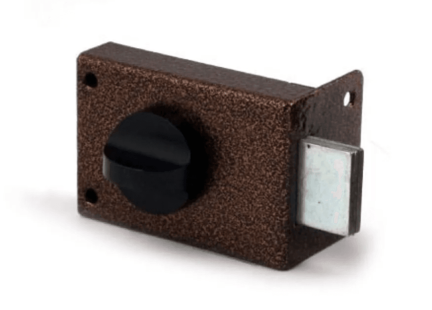 Омега Замок накладной ЗН-1.2Р медь (шт)