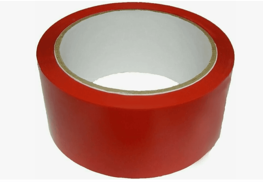 Скотч 48 мм х 66 м (50 мкм) красный