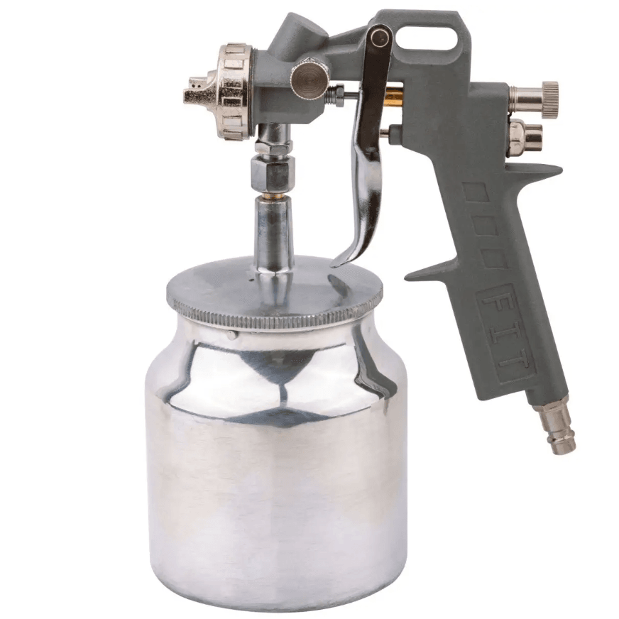 Краскопульт пневматический алюмин.нижний бачок750мл. 1,5мм