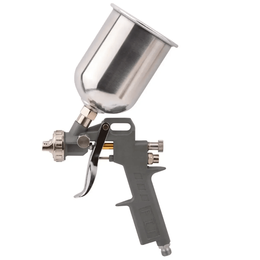 Краскопульт пневматический алюмин.верхний бачок 600мл. 1,5мм