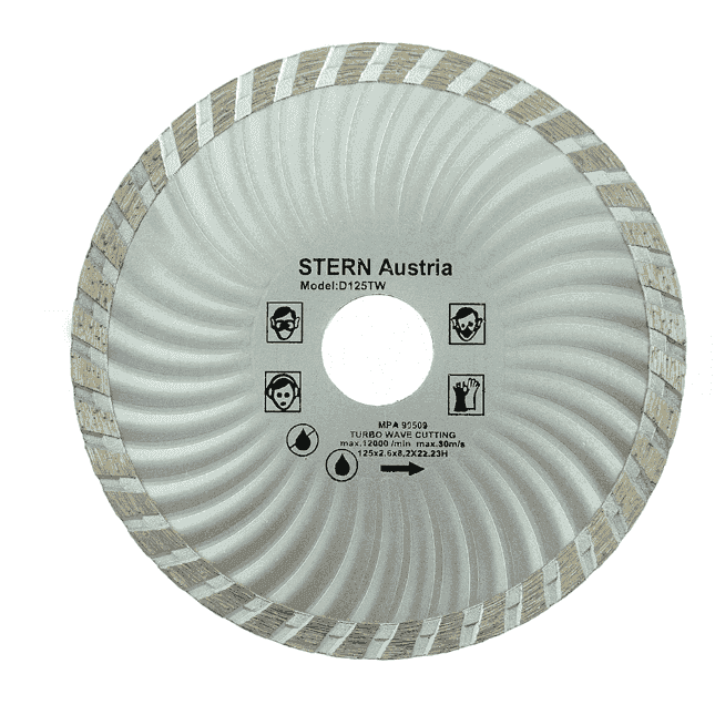 Диск алмазный турбо -волна  "Stern"  230мм*22.23 / шт