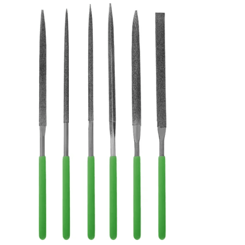 Набор надфилей 6 предметов, 3x140х70 мм, Сибртех(уп.)