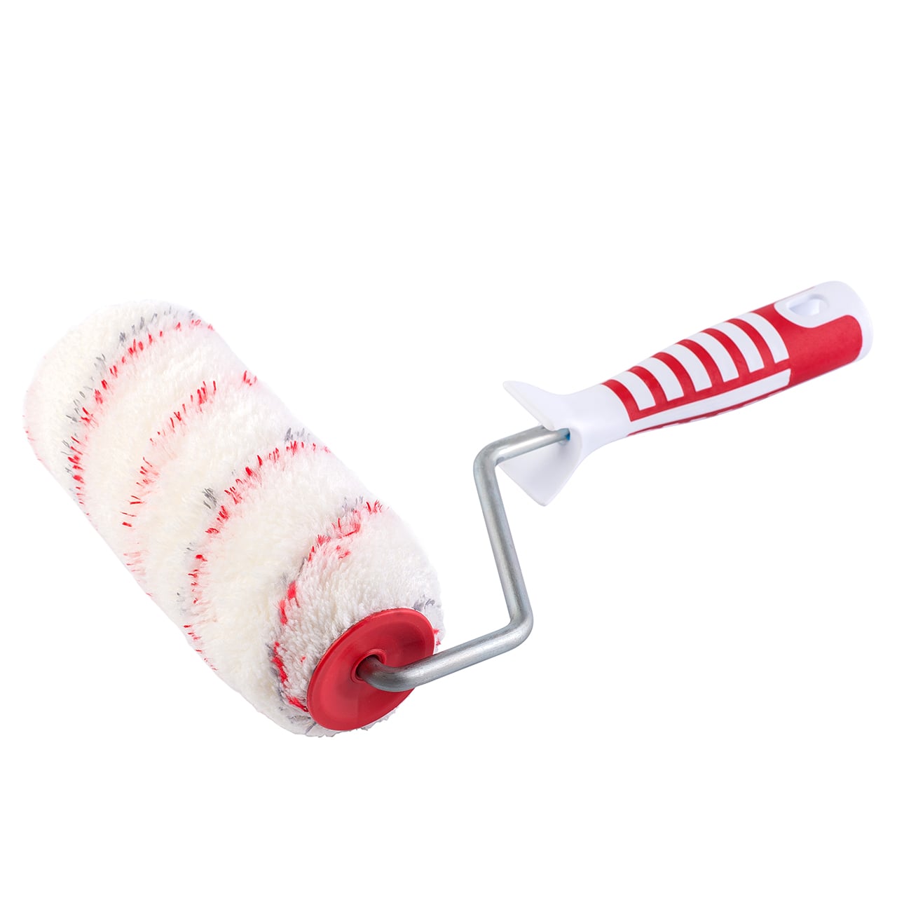 Валик "Профи" красно-серый, для водных лкм 180 х 48 х 8мм, в/в 18мм, полиамид, Акор (шт)