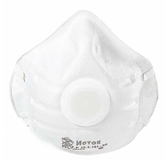 Полумаска фильтрующая формов ИСТОК-1ФК,клапан FFP1,NR D