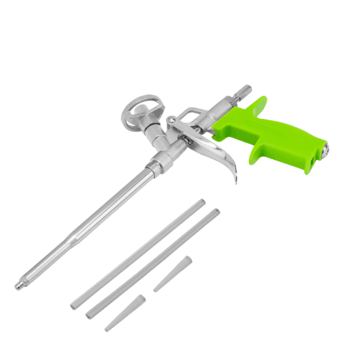 Пистолет для монтажной пены, корпус ил алюминиевого сплава Сибртех 88677