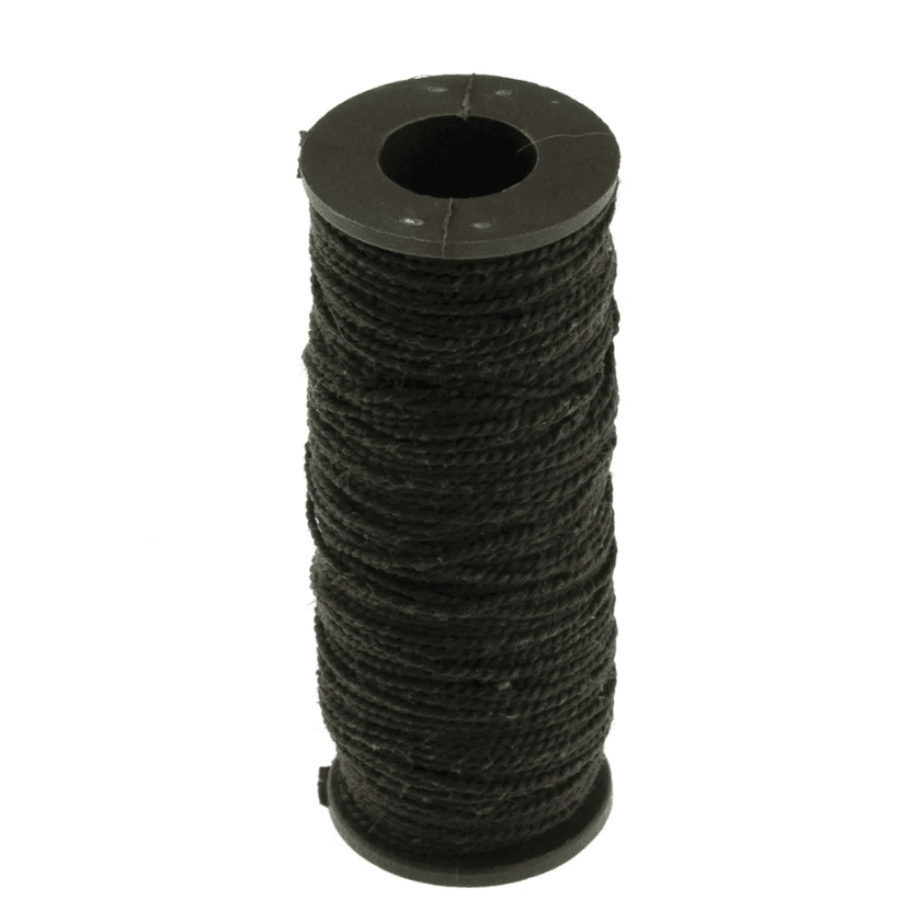 Нить крученая черная на катушке, 0.44 текс, 45 кгс, 50м (шт)