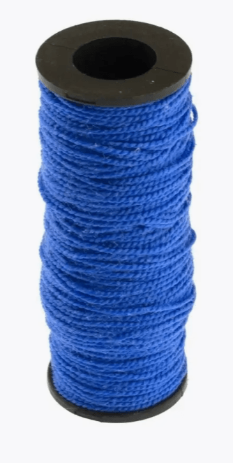 Нить крученая синяя на катушке, 0.44 текс, 45 кгс, 50м (шт)