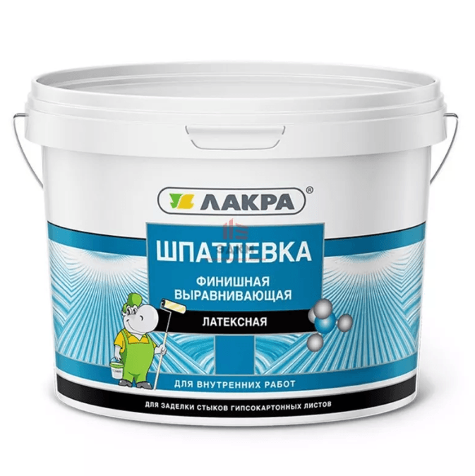 ЛАКРА шпаклевка латексная финишная выравнив. для гипсокартона  3 кг/180