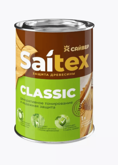 Saitex Classic деревозащитный состав Палисандр  1 л. /14