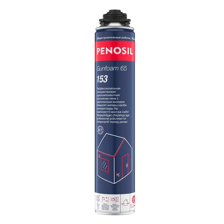 PENOSIL Gunfoam 65L 153 ЛЕТО пена монтажная проф 850 ml A1654Z (шт)