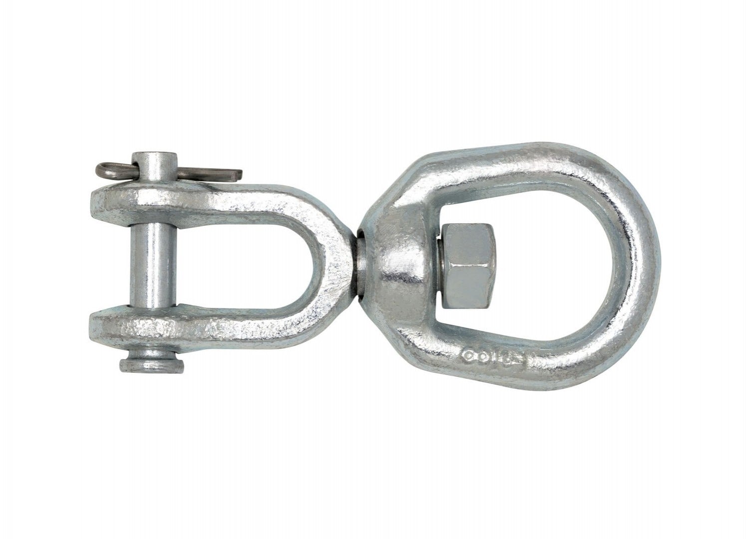 Петля-вилка Вертлюг, цинк 6 (шт)