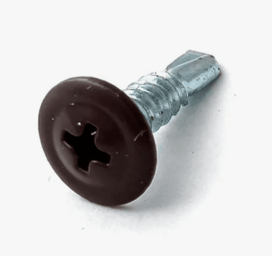 Саморез ПШ Daxmer Стандарт со сверлом 4.2*16 мм (8017) Шоколад (шт)