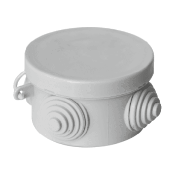 Коробка распаячная УралПак (65х40 ) мм круглая IP54 (шт)