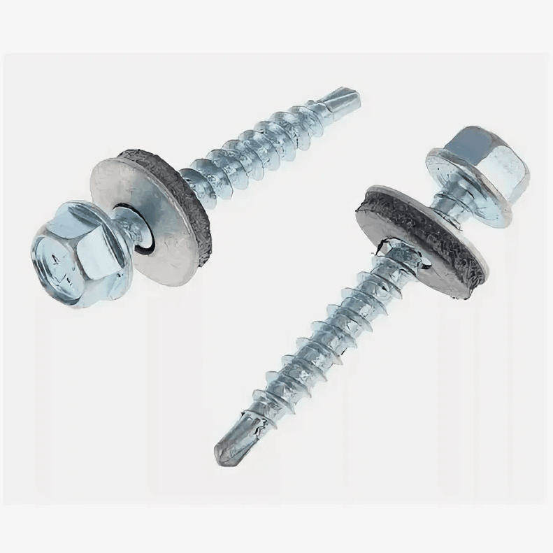 Саморез кровельный с шайбой ZP 5,5х19 (шт) ПРЕМИУМ