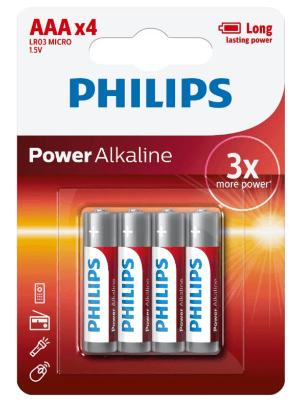 Батарейка PHILIPS LR03 BL-2x6 (2-шт)