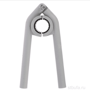 Ключ для аэратора смесителя, универсальный, пластик, серый