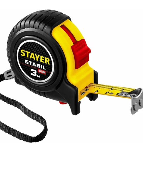 Рулетка  3м х16мм  STAYER stabil