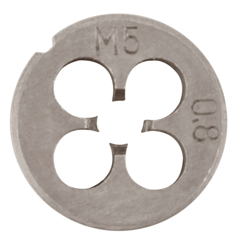 Плашка метрическая, легированная сталь М5х0,8мм