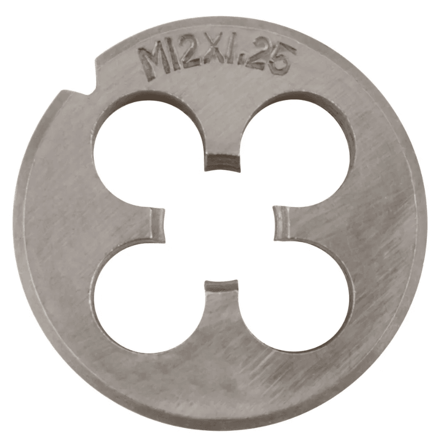 Плашка метрическая, легированная сталь М12х1,25мм