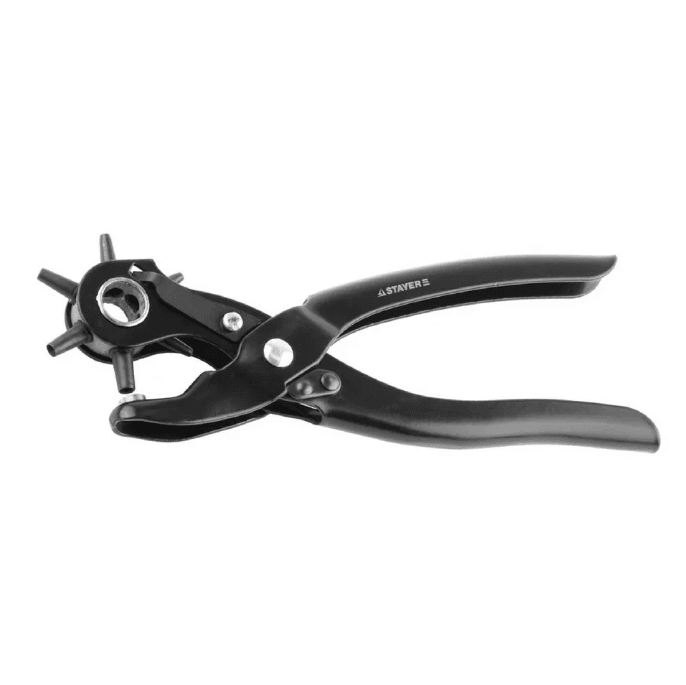 STAYER Дырокол револьв. для кожи 2-4,5мм