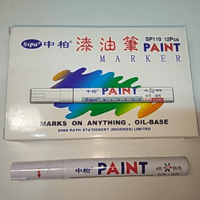 Маркер строительный PAINT-MARKER/SPARK LUX (белый) шт