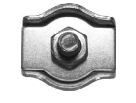 Соед, д/троса одинарный C-SWR 2мм simpiex