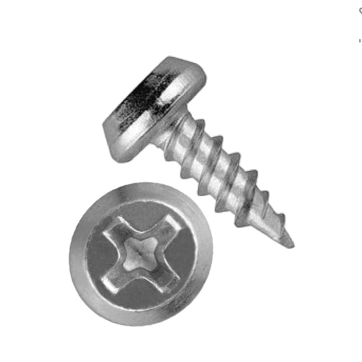 Саморез для крепления профилей полуцилиндр головка, острые,(ЦИНК) 3,5х9,5 (кг)