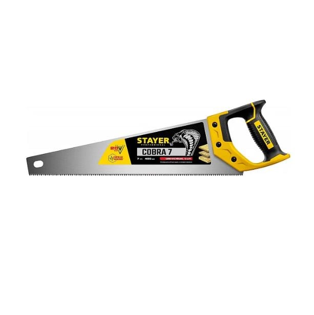 STAYER  Cobra 7, 400 мм, ножовка по дереву, Professional (1510-40)
