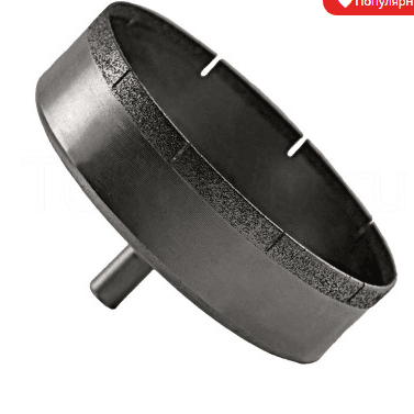 Алмазная коронка по стеклу 100*55