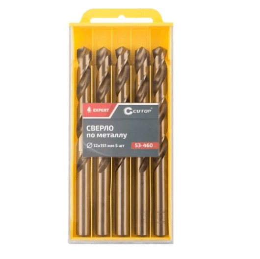 Сверло по металлу 12x151 мм CUTOP EXPERT 53-460 (1шт)
