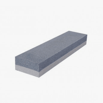 Брусок наждачный прямоугольный, Р180/320, 150х50х25мм, шт