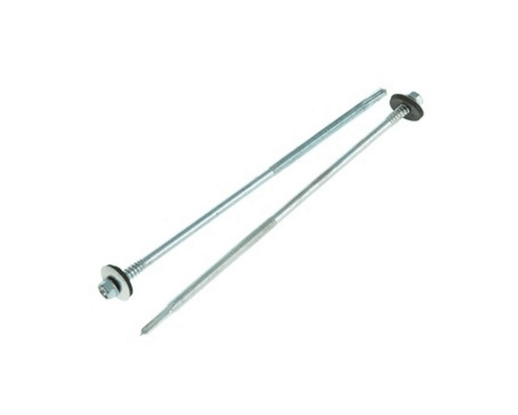 Саморез 5,5/6,3х155ш/гр с рез.прок. ERDM (св.12мм) цинк (250шт)