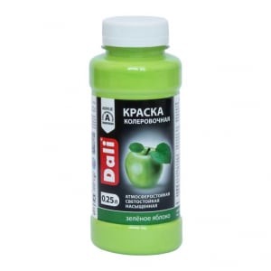 DALI краска колеровочная зеленое яблоко 0,25 л/12