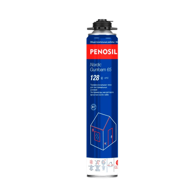 PENOSIL Gunfoam 65L Winter 128 NORDIC пена монтажная проф 850  ml./12/672  А1627Z