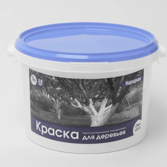 Краска для садовых деревьев НАРОДНАЯ 2,8 кг за 1 шт